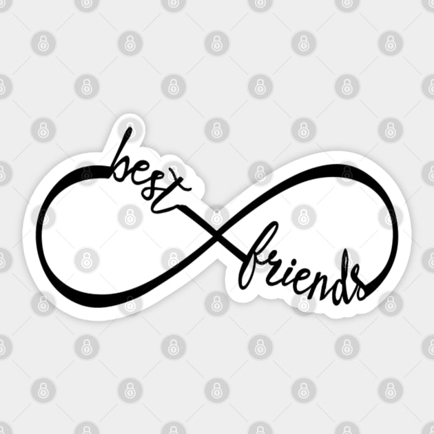 Best Friend Forever Sticker by FabRonics